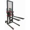 Pake Handling Tools Manual Stacker, 2200 lb. Cap, 63" Lift Height, Fixed Leg, Adjustable Fork PAKMS02 - alternate 3